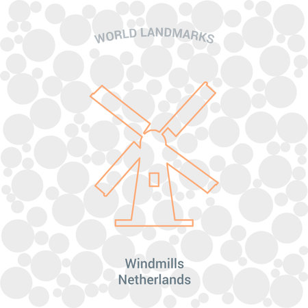 World Famous landmarks design with creative background vector