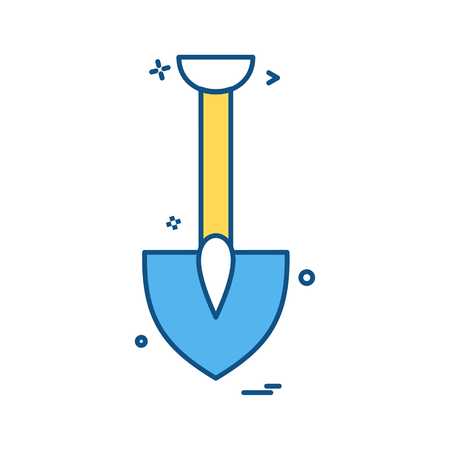 spade icon vector designのイラスト素材