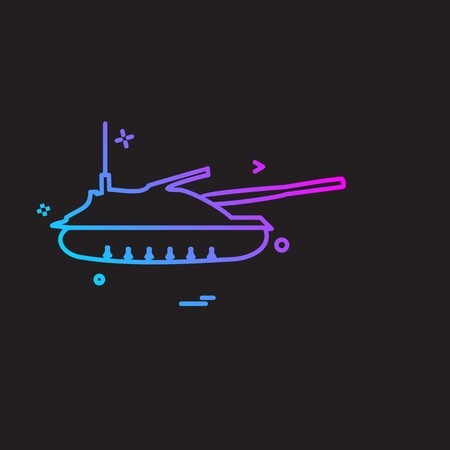Army icon design vectorのイラスト素材