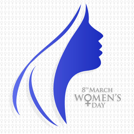 Women's day design card with creative design vectorのイラスト素材