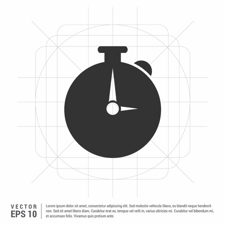 Alarm Clock Iconのイラスト素材