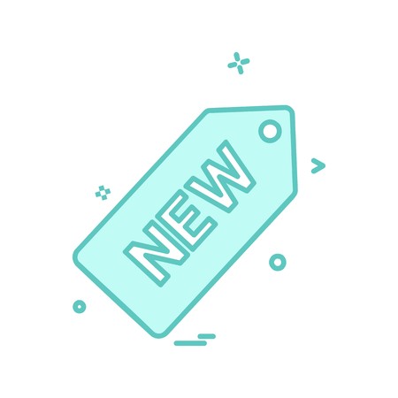 Tag icon design vectorのイラスト素材