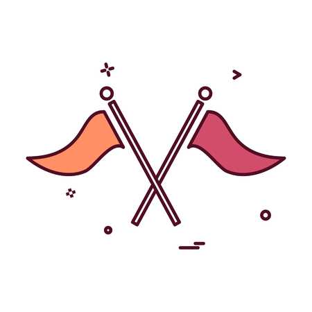 Golf icon design vectorのイラスト素材