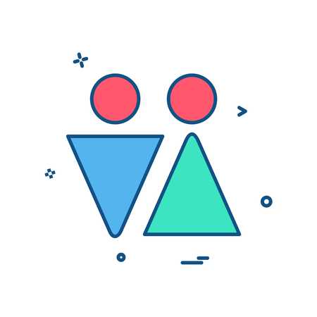 Avatar icon design vectorのイラスト素材