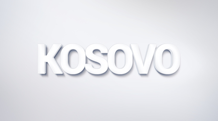 Kosovo, text design. calligraphy. Typography poster. Usable as Wallpaper backgroundの写真素材