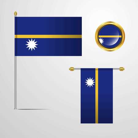 Nauruのイラスト素材