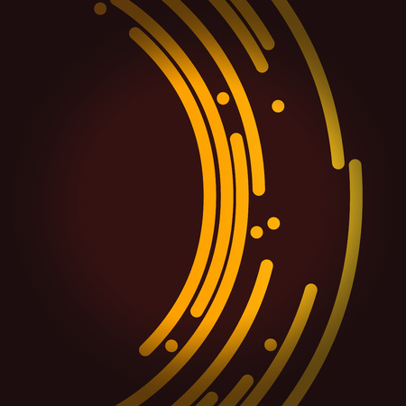 Abstract colorful line background vectorのイラスト素材