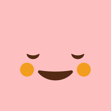 Emoji icon design vectorのイラスト素材