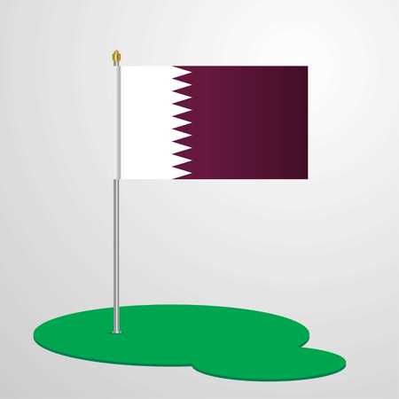 Qatar Flag Pole