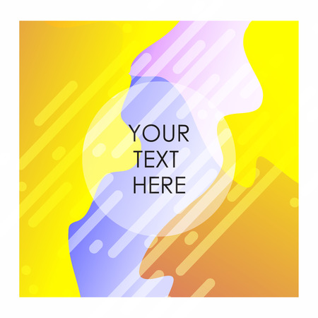 Colorful background with typography design vectorのイラスト素材