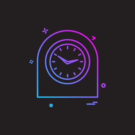Furniture icon design vectorのイラスト素材