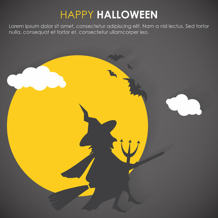 Happy Halloween cards with creative design and typography vectorのイラスト素材