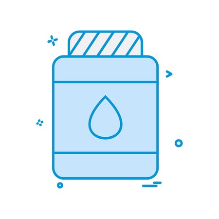Paint icon design vectorのイラスト素材