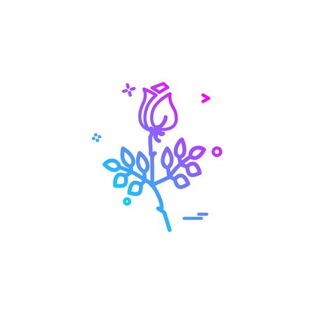 Valentine's day icon design vectorのイラスト素材