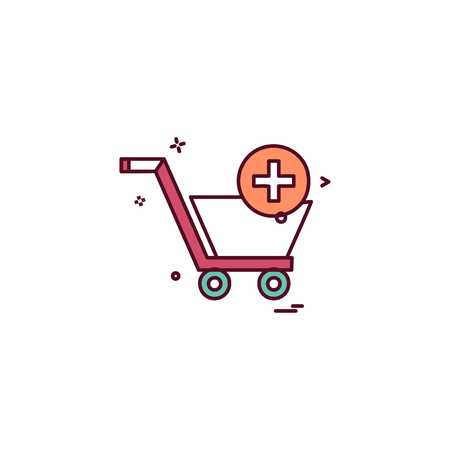 Shopping icon design vectorのイラスト素材