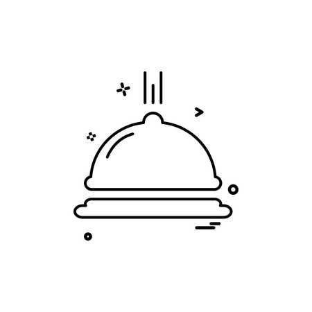 Food icon design vectorのイラスト素材