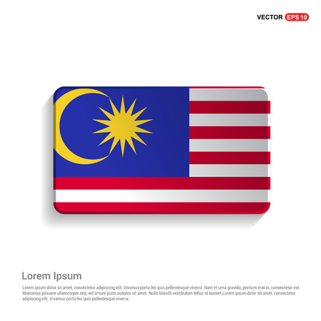 Malaysia Independence day card design vectorのイラスト素材