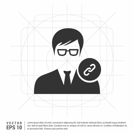Block user icon.のイラスト素材