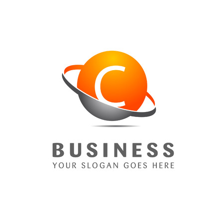 Alphabetical logo of business company and typography vectorのイラスト素材