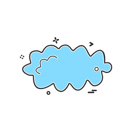 Cloud icon design vectorのイラスト素材
