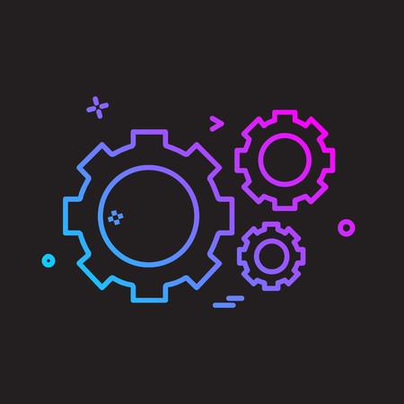 Hardware tools icon design vectorのイラスト素材