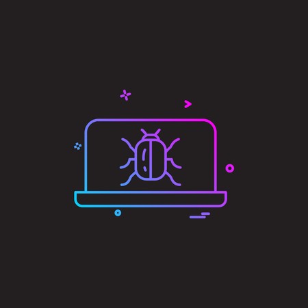 Password and security icon design vectorのイラスト素材