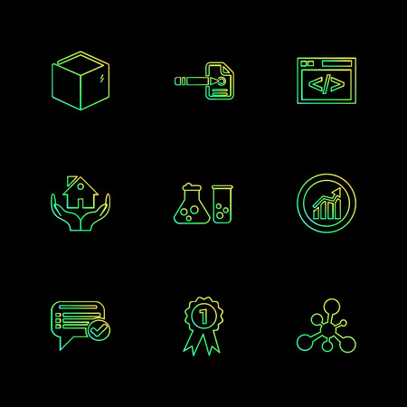 shopping , money , bank , dollar,  invoice , idea , bulb, time , credit card , atm card , chemical  , sale , icon, vector, design,  flat,  collection, style, creative,  icons