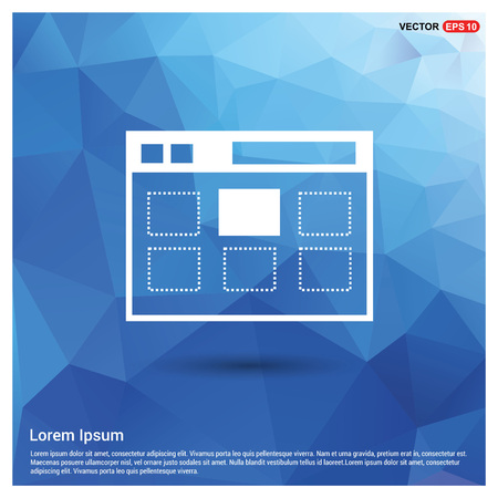 Application Interface Iconのイラスト素材