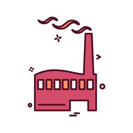 Industry icon design vectorのイラスト素材