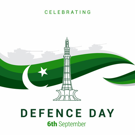 Pakistan Defence day design vectorのイラスト素材