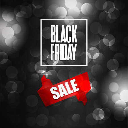 Black Friday sale card design vectorのイラスト素材