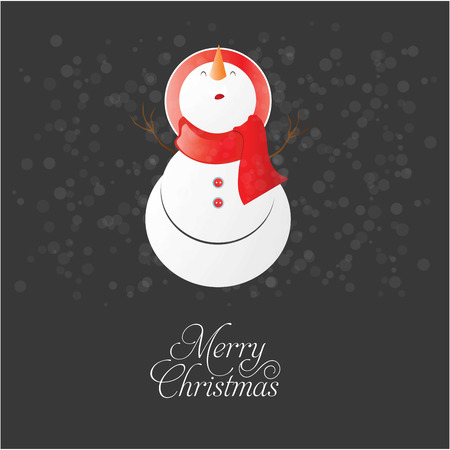 Merry Christmas card with elegent design and typography vectorのイラスト素材