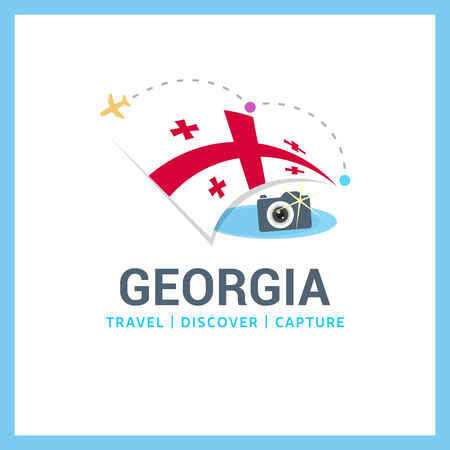 Country flag for nation with creative design vectorのイラスト素材