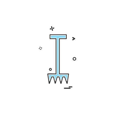 Tools icon design vectorのイラスト素材