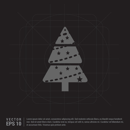 X-Mas Tree Iconのイラスト素材