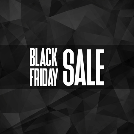 Black Friday sale card design vectorのイラスト素材