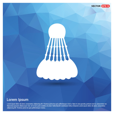 Shuttlecock Iconのイラスト素材