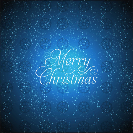 Merry Christmas card with elegent design and typography vectorのイラスト素材