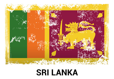 Srilanka Independence day design card vectorのイラスト素材