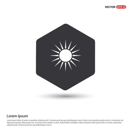 Sun Iconのイラスト素材