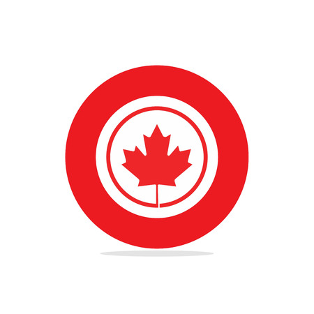 Canada Independence day design card vectorのイラスト素材