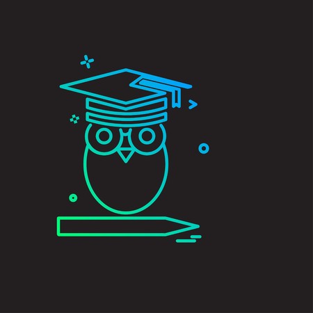 School icon design vectorのイラスト素材