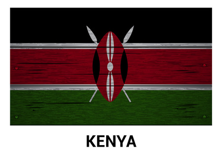 Country flag for nation with creative design vectorのイラスト素材