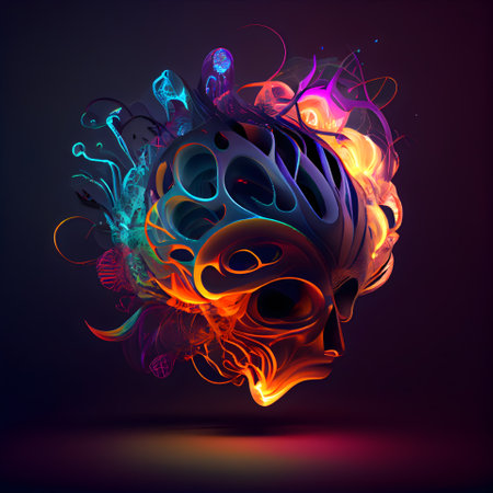 Abstract colorful background. illustration for your design. Eps 10.の素材