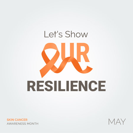 Create Awareness. Inspire Change. Skin Healthのイラスト素材