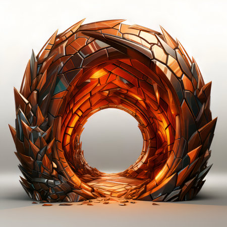 3d render. abstract background. computer generated images. modern designの素材