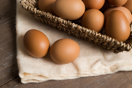 Fresh eggs.の写真素材