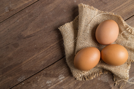 Fresh eggs.の写真素材