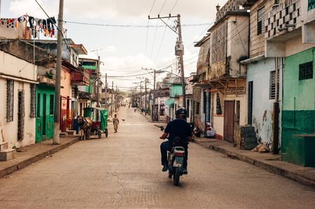 Santa Clara, Cuba, 2017 Streets of Santa Clara, Cuba.のeditorial素材