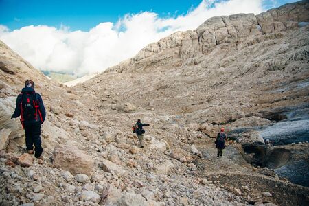 Top of mount Fisht. Caucasian biosphere reserve, republic of Adygea, Russia.の写真素材